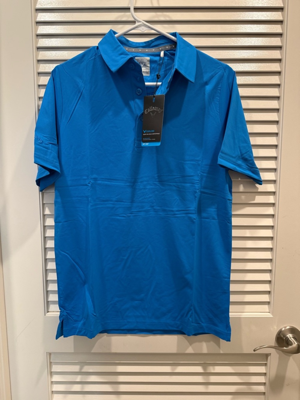 Callaway Men’s Polo Shirt - Bright Blue